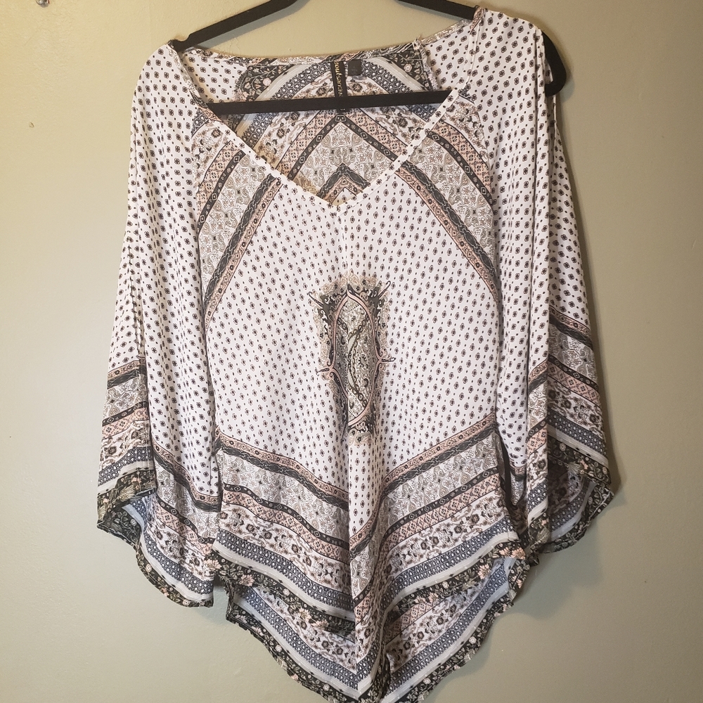 Cold Shoulder Be Sleeved top